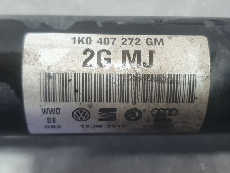 Recambio de transmision delantera derecha para seat leon (1p1) 1.9 tdi referencia OEM IAM 1K0407272GM  