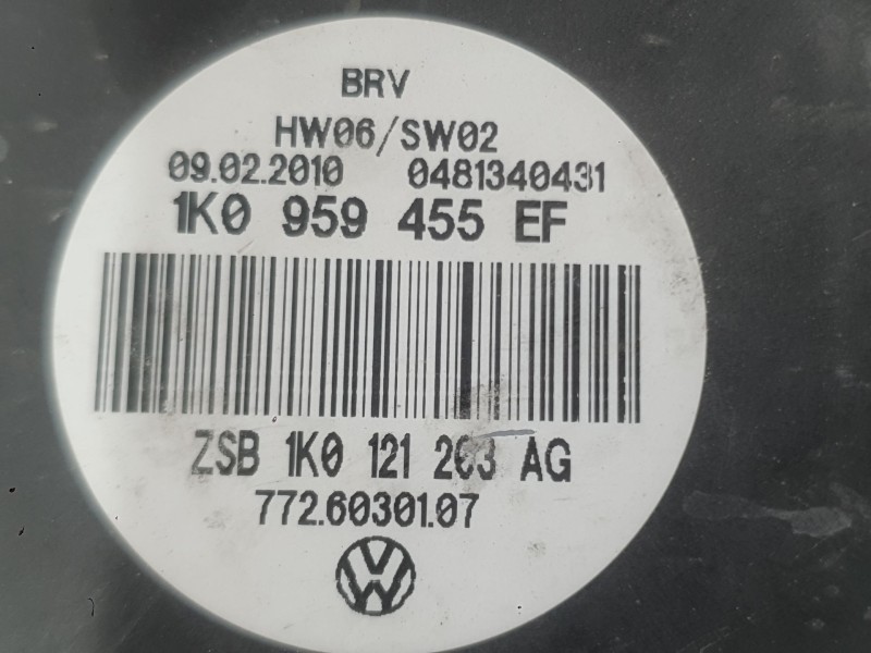 Recambio de electroventilador para seat leon (1p1) 1.9 tdi referencia OEM IAM 1K0959455EA  1K0959455ET
