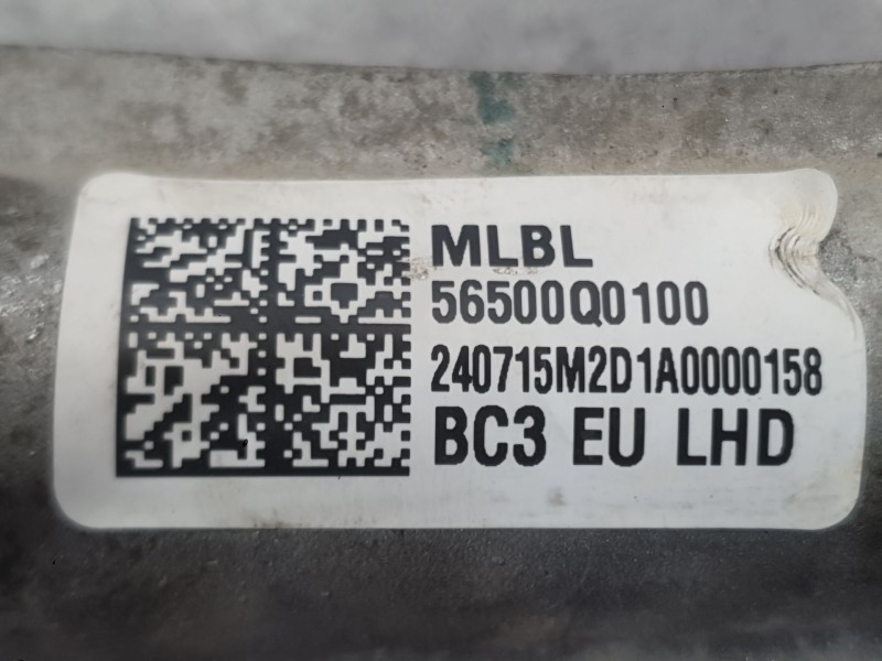 Recambio de cremallera direccion para hyundai i20 iii (bc3, bi3) 1.0 t-gdi referencia OEM IAM 56500Q0000 MECANICA 