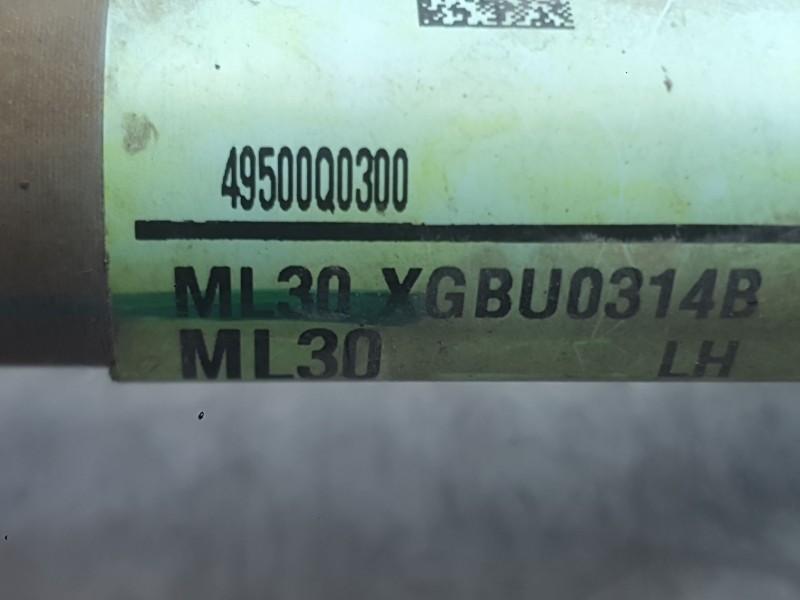Recambio de transmision delantera izquierda para hyundai i20 iii (bc3, bi3) 1.0 t-gdi referencia OEM IAM 49500Q0000  