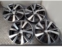 Recambio de juego llantas aluminio para peugeot 2008 i (cu_) 1.2 thp 110 / puretech 110 referencia OEM IAM 6.5X17 4 TORN ET20 RO