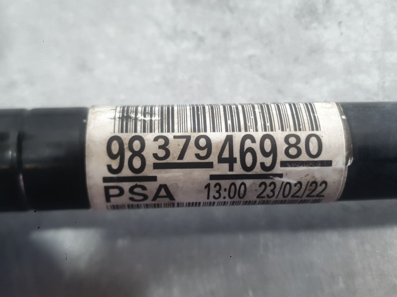 Recambio de transmision delantera derecha para peugeot 308 iii (fb_, fh_, fp_, f3_, fm_) bluehdi 130 (fbyhzl, fbyhzt) referencia