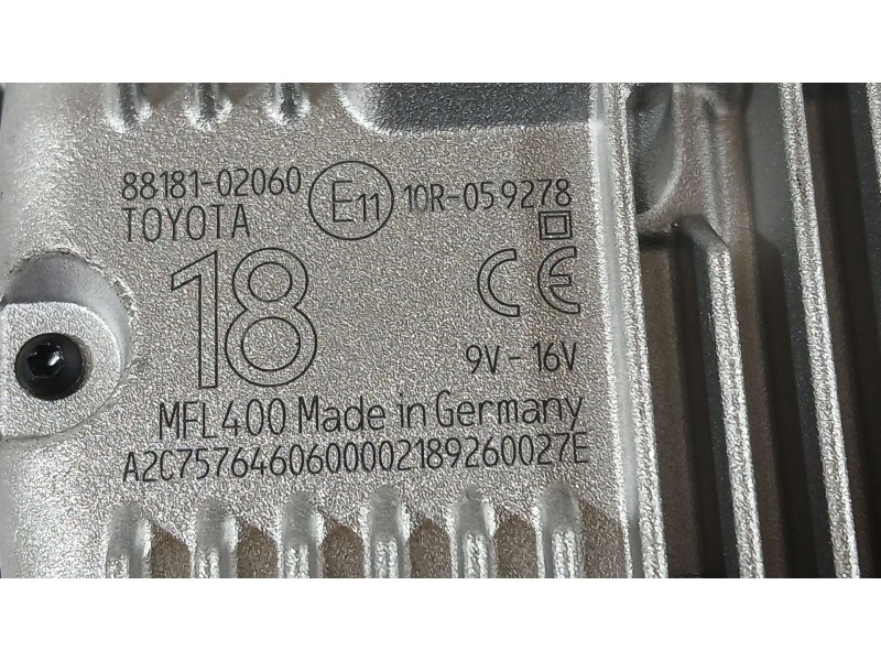 Recambio de camara para toyota auris (_e18_) 1.8 hybrid (zwe186_) referencia OEM IAM   