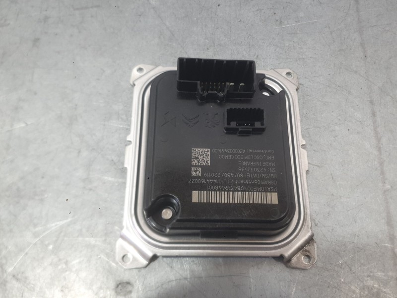 Recambio de centralita faro para peugeot 308 iii (fb_, fh_, fp_, f3_, fm_) bluehdi 130 (fbyhzl, fbyhzt) referencia OEM IAM  DEL.