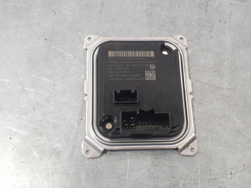Recambio de centralita faro para peugeot 308 iii (fb_, fh_, fp_, f3_, fm_) bluehdi 130 (fbyhzl, fbyhzt) referencia OEM IAM  DEL.