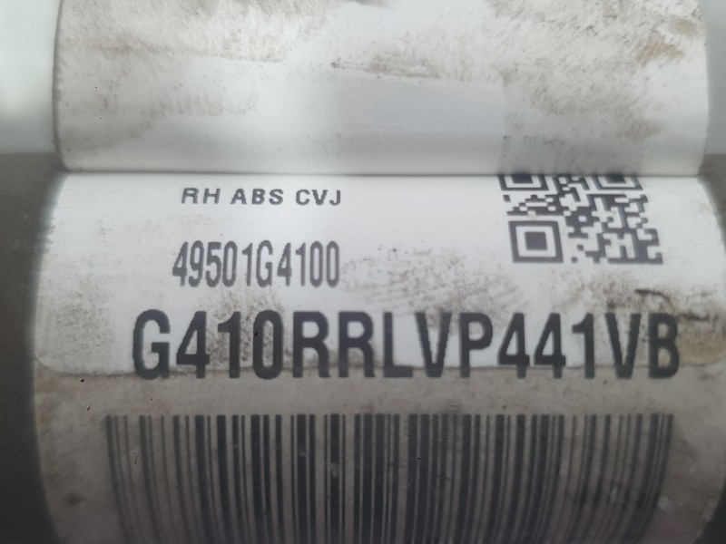 Recambio de transmision delantera derecha para hyundai i30 fastback (pde, pden) 1.0 t-gdi referencia OEM IAM 49501G4100  