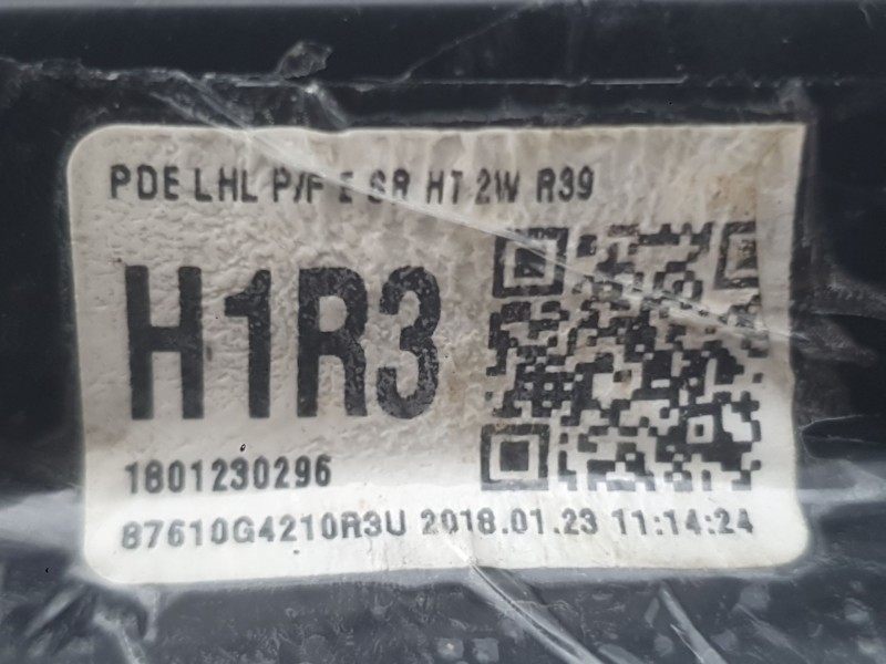 Recambio de retrovisor izquierdo para hyundai i30 fastback (pde, pden) 1.0 t-gdi referencia OEM IAM 87610G4210 ELECTRICO 