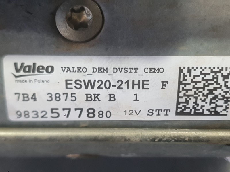 Recambio de motor arranque para citroën berlingo furgón/monospace (k9) 1.5 bluehdi 100 referencia OEM IAM 9832577880  