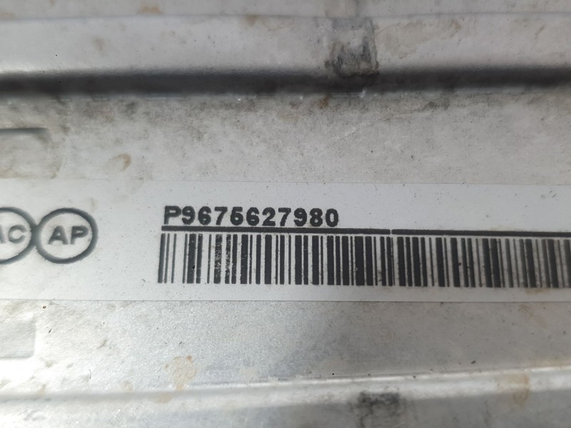 Recambio de intercooler para citroën berlingo furgón/monospace (k9) 1.5 bluehdi 100 referencia OEM IAM 9675627980  