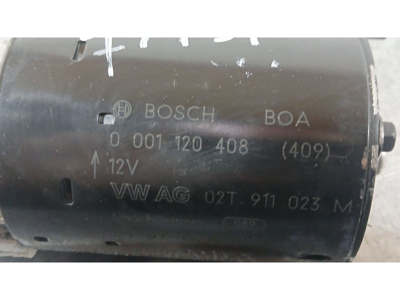 Recambio de motor arranque para volkswagen golf v (1k1) 1.6 referencia OEM IAM 02T911023MX  
