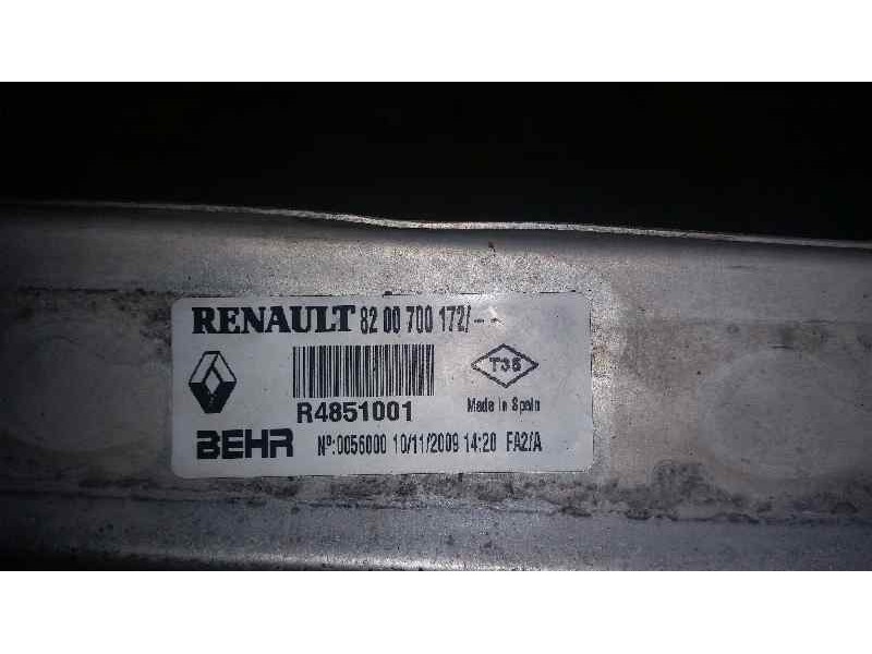 Recambio de intercooler para renault scenic ii confort expression referencia OEM IAM R4851001 8200700172 BEHR
