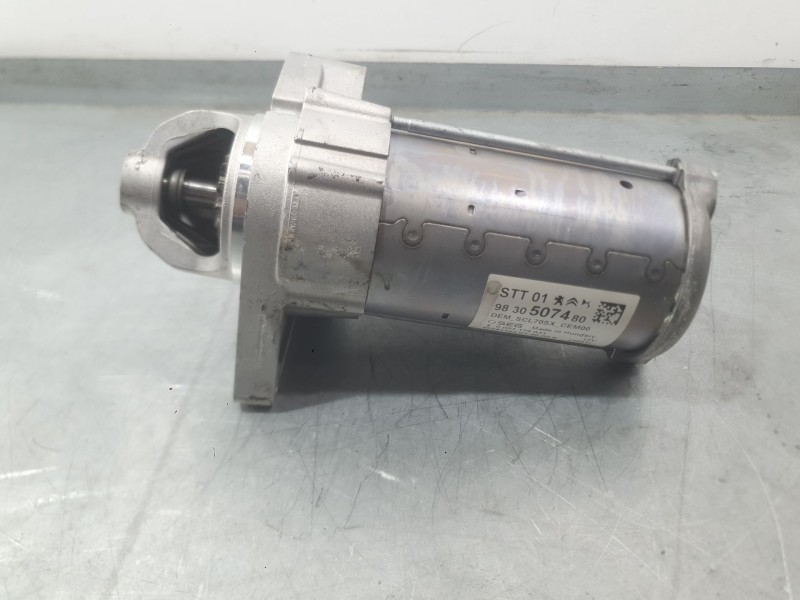 Recambio de motor arranque para citroën c3 iv 1.2 puretech referencia OEM IAM 9830507480 1638463780 