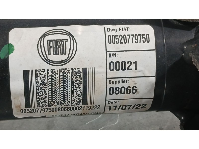 Recambio de cremallera direccion para fiat doblo cargo (263_) 1.6 d multijet referencia OEM IAM 52077975 ASISTIDA 