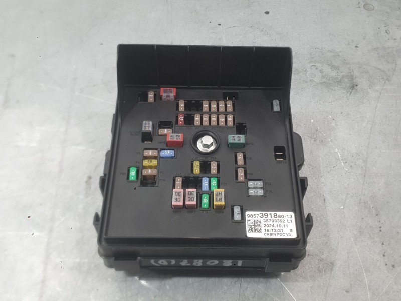 Recambio de caja reles / fusibles para citroën c3 iv 1.2 puretech referencia OEM IAM   