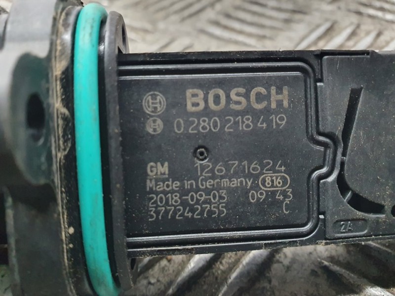 Recambio de caudalimetro para opel adam rocks ecoflex referencia OEM IAM 12671624 0280218419 