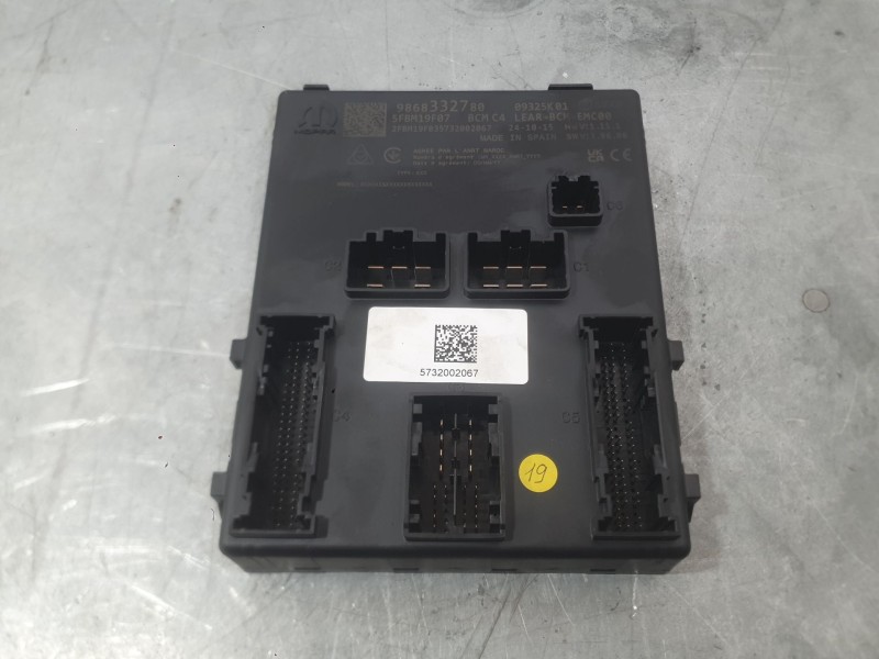 Recambio de modulo electronico para citroën c3 iv 1.2 puretech referencia OEM IAM   