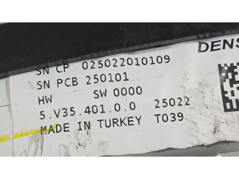 Recambio de mando calefaccion / aire acondicionado para fiat doblo cargo (263_) 1.6 d multijet referencia OEM IAM 735498666  