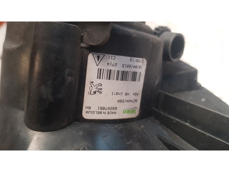 Recambio de faro antiniebla derecho para peugeot 308 i (4a_, 4c_) 1.6 hdi referencia OEM IAM 6206F0  