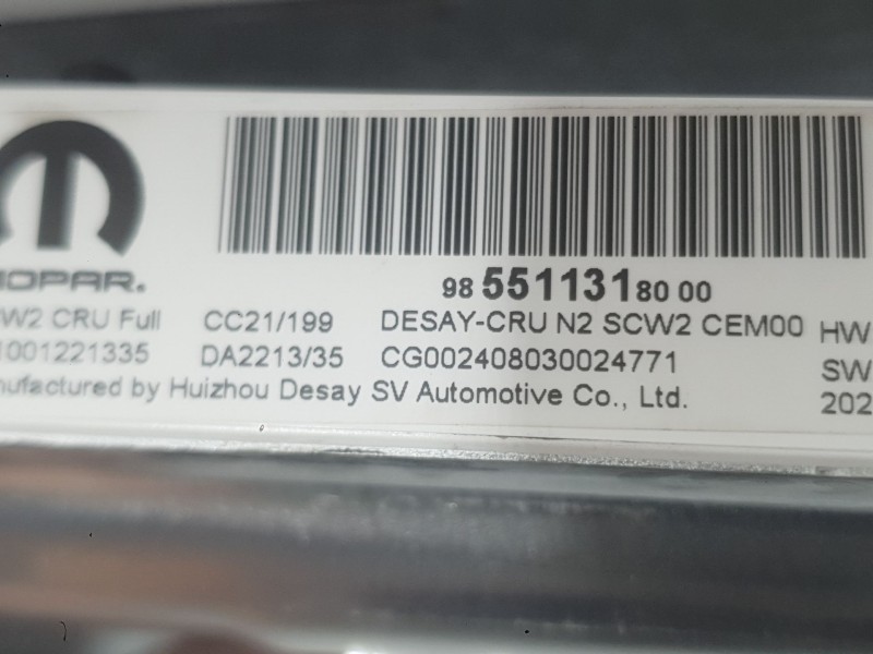 Recambio de cuadro instrumentos para citroën c3 iv 1.2 puretech referencia OEM IAM 9855113180  