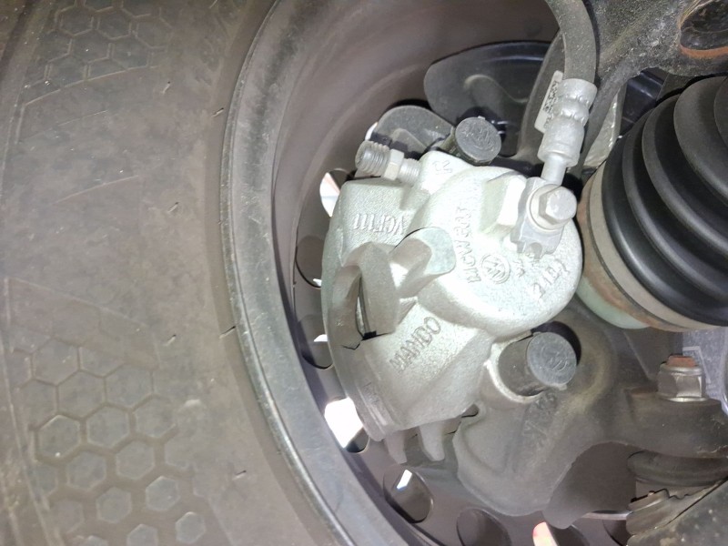 Recambio de pinza freno delantera derecha para seat ibiza v (kj1, kjg) 1.0 tsi referencia OEM IAM 2Q0615124  