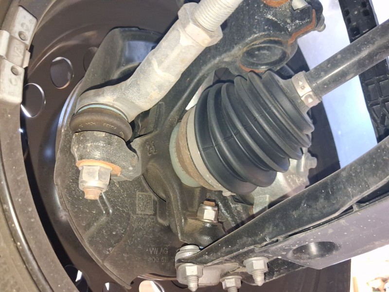 Recambio de mangueta delantera izquierda para seat ibiza v (kj1, kjg) 1.0 tsi referencia OEM IAM 2Q0407255AF  