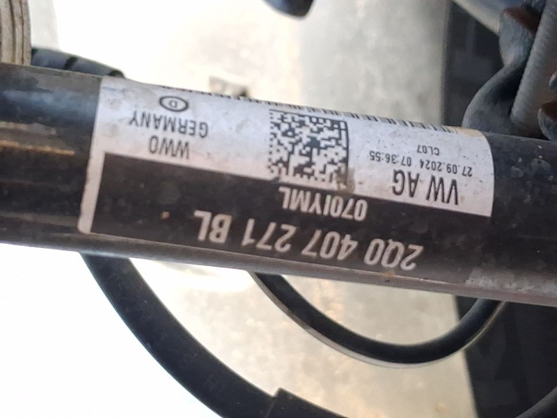 Recambio de transmision delantera izquierda para seat ibiza v (kj1, kjg) 1.0 tsi referencia OEM IAM 2Q0407271BL  