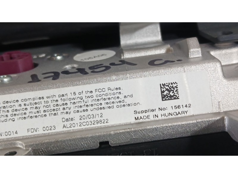 Recambio de sistema navegacion gps para bmw 1 (f20) 116 d referencia OEM IAM   
