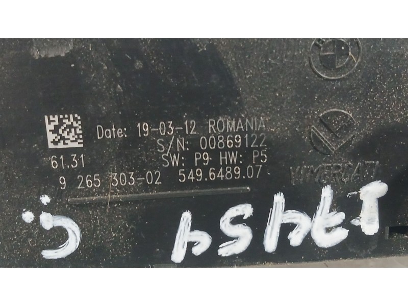Recambio de mando luces para bmw 1 (f20) 116 d referencia OEM IAM   