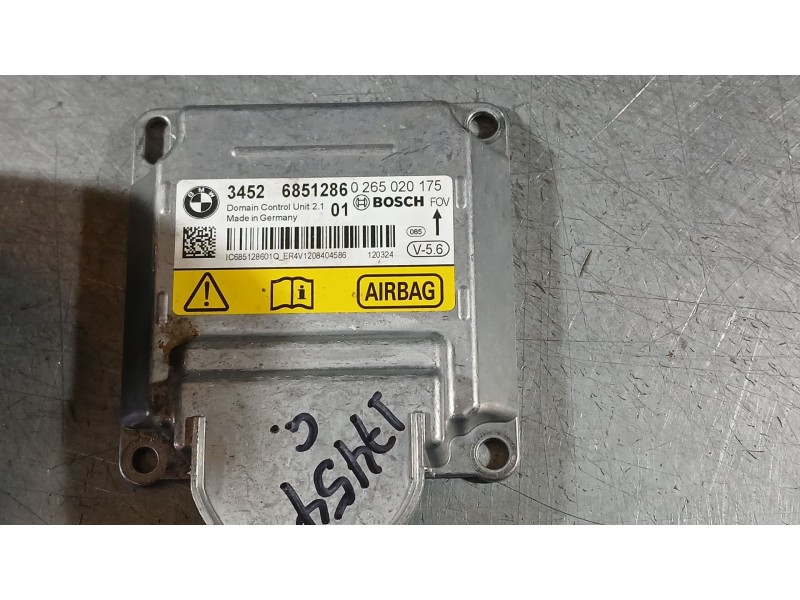 Recambio de kit airbag para bmw 1 (f20) 116 d referencia OEM IAM 32306791330 C/PRETENSORES Y SALPICADERO 32306791330 CONDUCTOR 7