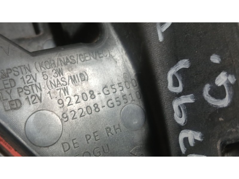 Recambio de piloto delantero derecho para kia niro i (de) 1.6 gdi hybrid referencia OEM IAM   
