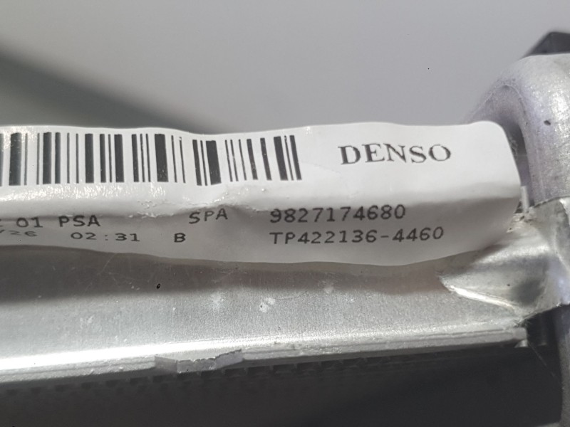 Recambio de radiador agua para peugeot 2008 ii (us_, us-, uy_, uj_, ur_, uc_) 2008 1.2 hybrid referencia OEM IAM 9827174680  