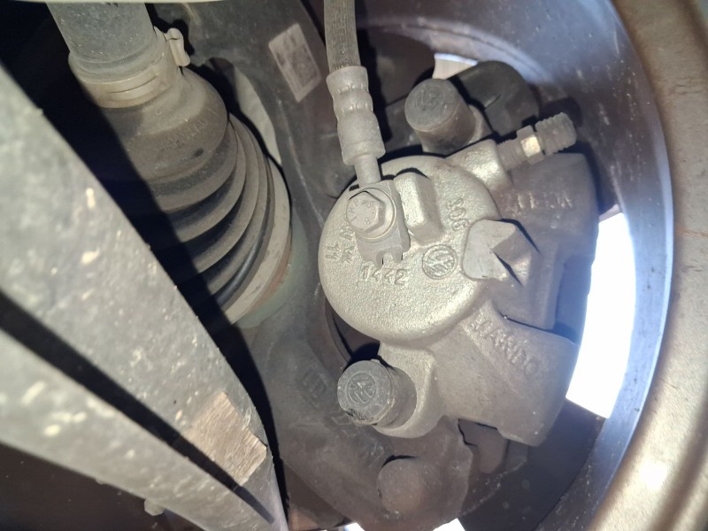 Recambio de pinza freno delantera izquierda para skoda kamiq (nw4) 1.0 tsi referencia OEM IAM 2Q0615123A  