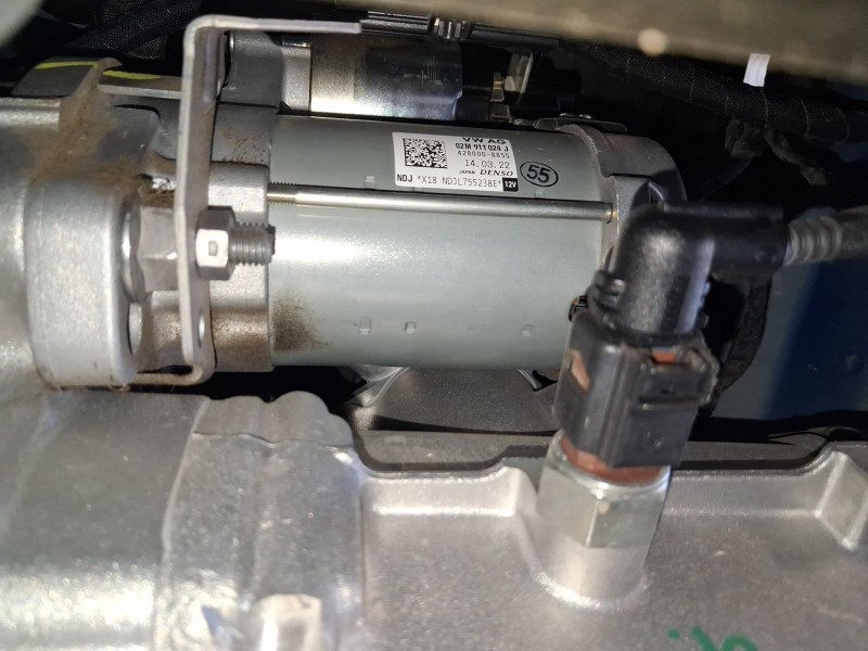 Recambio de motor arranque para skoda kamiq (nw4) 1.0 tsi referencia OEM IAM 02M911024J 02M911022FX 02Z911024DX
