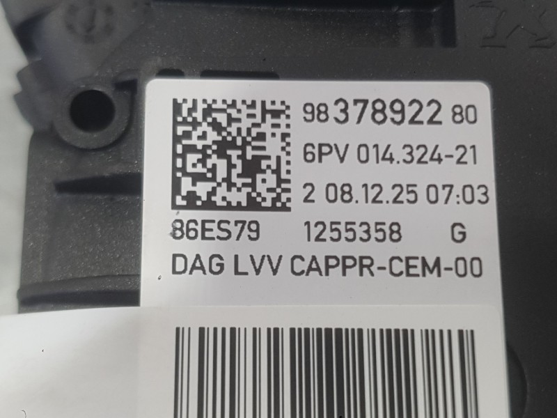 Recambio de potenciometro pedal para peugeot 2008 ii (us_, us-, uy_, uj_, ur_, uc_) 2008 1.2 hybrid referencia OEM IAM 982770448