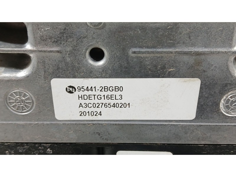 Recambio de centralita motor uce para kia niro i (de) 1.6 gdi hybrid referencia OEM IAM   