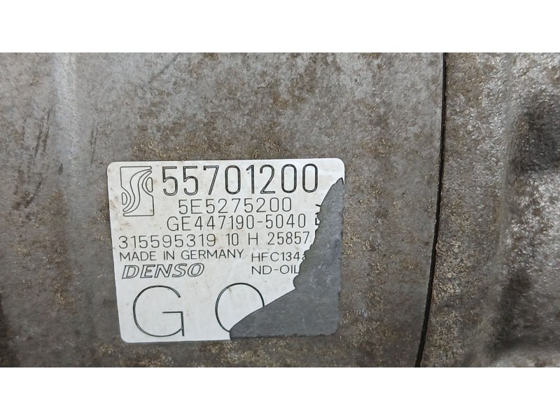 Recambio de compresor aire acondicionado para opel corsa d (s07) 1.2 (l08, l68) referencia OEM IAM 95527545  
