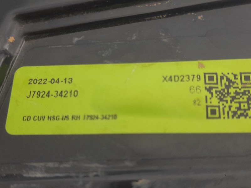 Recambio de piloto trasero derecho interior para kia xceed (cd) 1.0 t-gdi referencia OEM IAM 92404J7350  