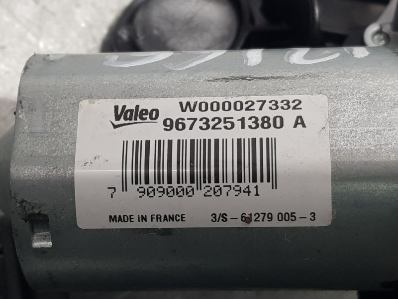 Recambio de motor limpia trasero para peugeot 208 access referencia OEM IAM 9673251380A 3 PINS VALEO