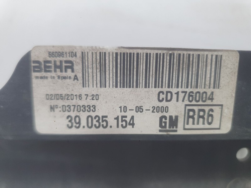 Recambio de electroventilador para opel corsa e (x15) 1.4 (08, 68) referencia OEM IAM 13450418  