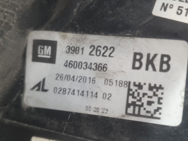 Recambio de piloto trasero derecho exterior para opel corsa e (x15) 1.4 (08, 68) referencia OEM IAM 39090648  