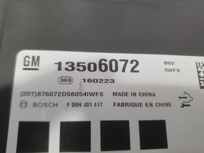 Recambio de modulo electronico para opel corsa e (x15) 1.4 (08, 68) referencia OEM IAM   