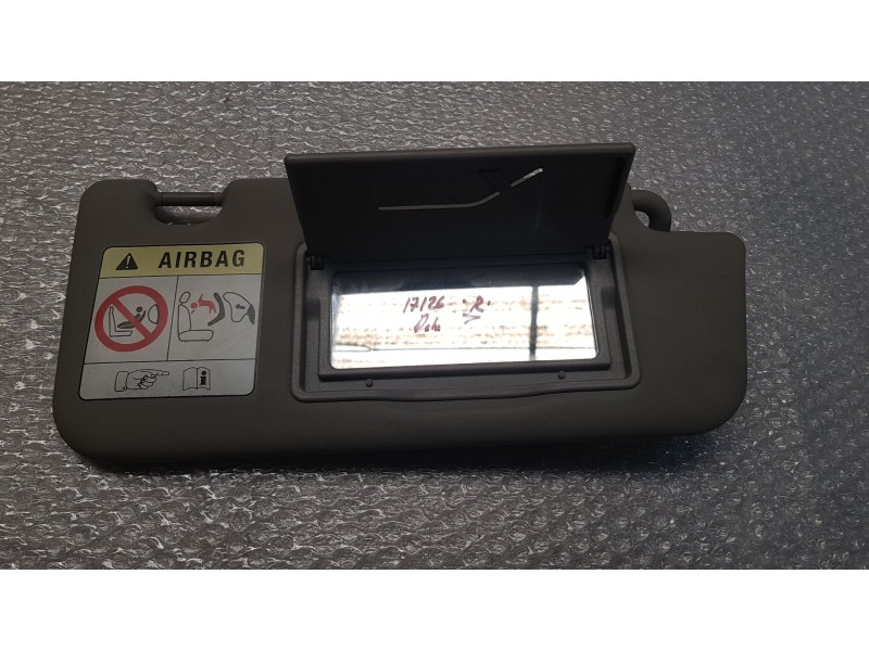 Recambio de parasol derecho para ssangyong korando (c300) 1.5 referencia OEM IAM 7612037102EBG  