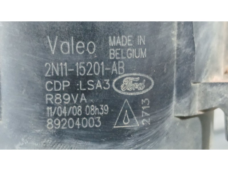 Recambio de faro antiniebla derecho para ford tourneo connect 1.8 tdci referencia OEM IAM 1097474  