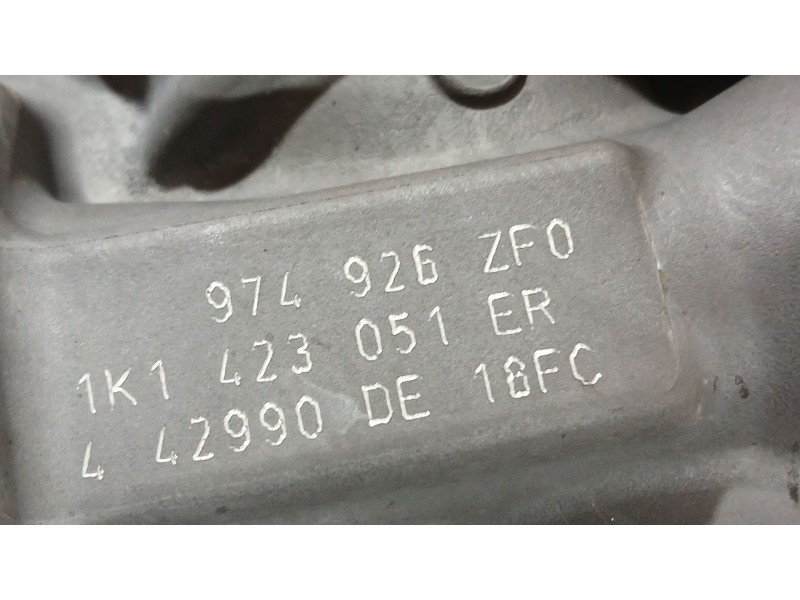Recambio de cremallera direccion para seat leon (1p1) 1.6 tdi referencia OEM IAM 1K1423055F 1K1423055M. ELECTRO-MECANICA 