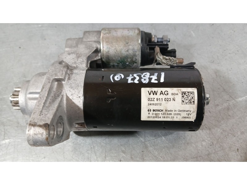 Recambio de motor arranque para seat leon (1p1) 1.6 tdi referencia OEM IAM 02Z911024KX  