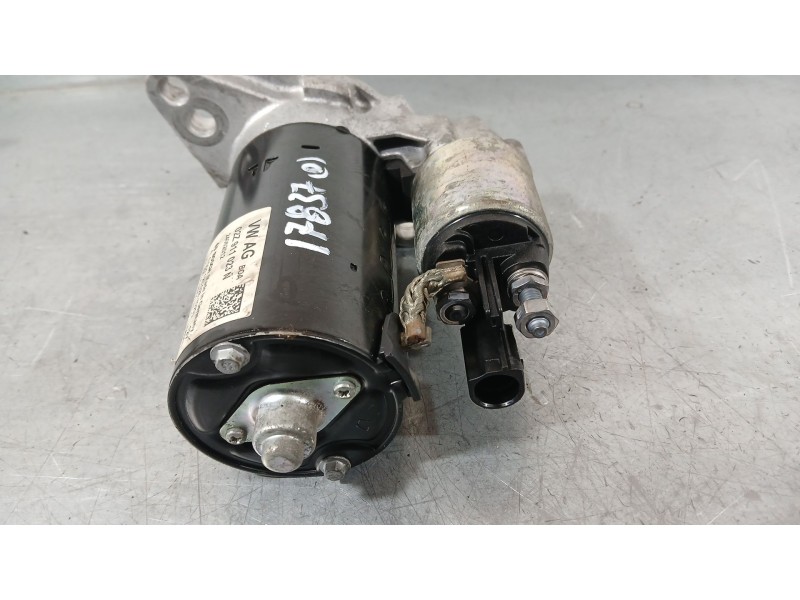 Recambio de motor arranque para seat leon (1p1) 1.6 tdi referencia OEM IAM 02Z911024KX  