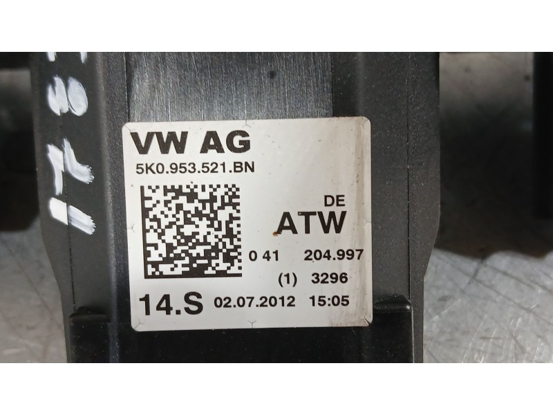 Recambio de mando luces y limpia para seat leon (1p1) 1.6 tdi referencia OEM IAM 1K0953513G9B9  5K0953502L9B9