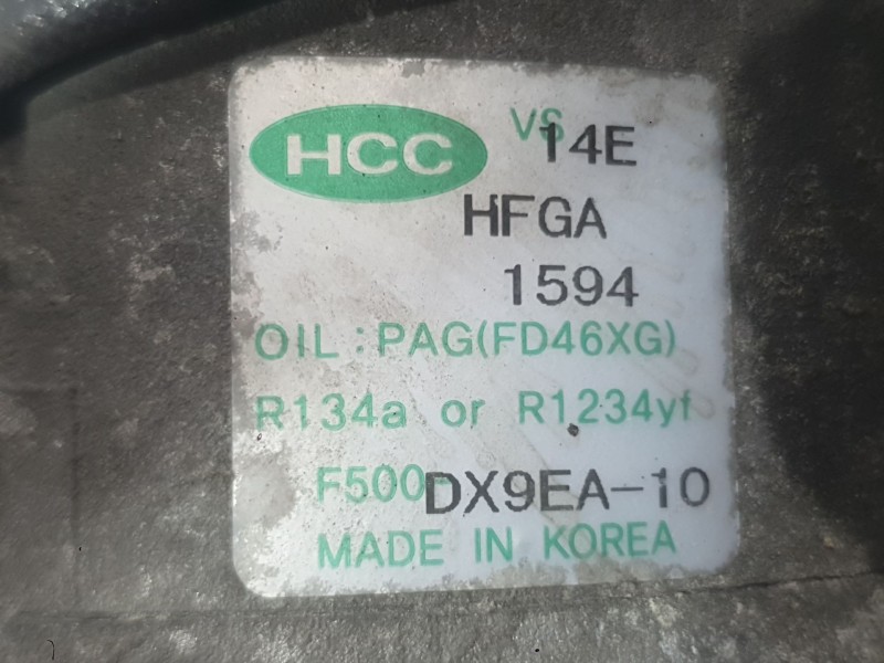 Recambio de compresor aire acondicionado para kia sportage iii (sl) 1.6 gdi referencia OEM IAM 977012Y600  