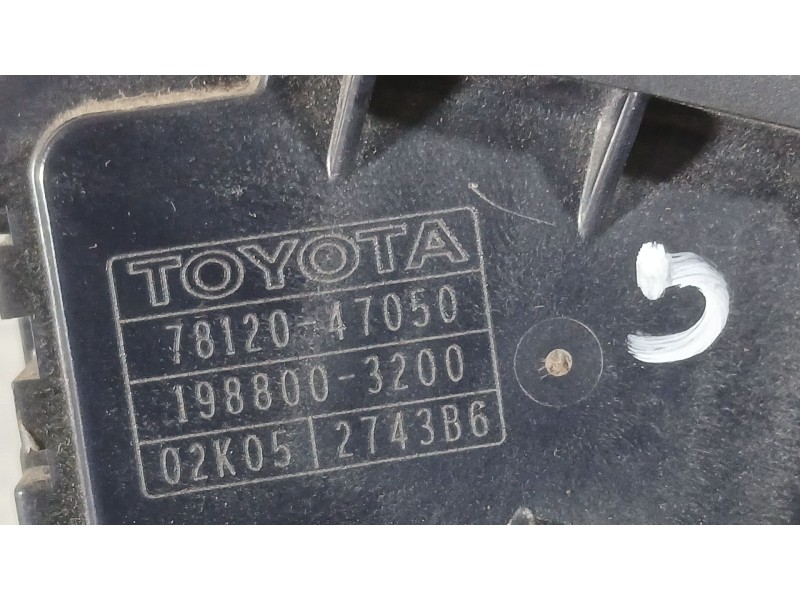 Recambio de potenciometro pedal para toyota prius (hw2) 1.5 hybrid (hw20) referencia OEM IAM   