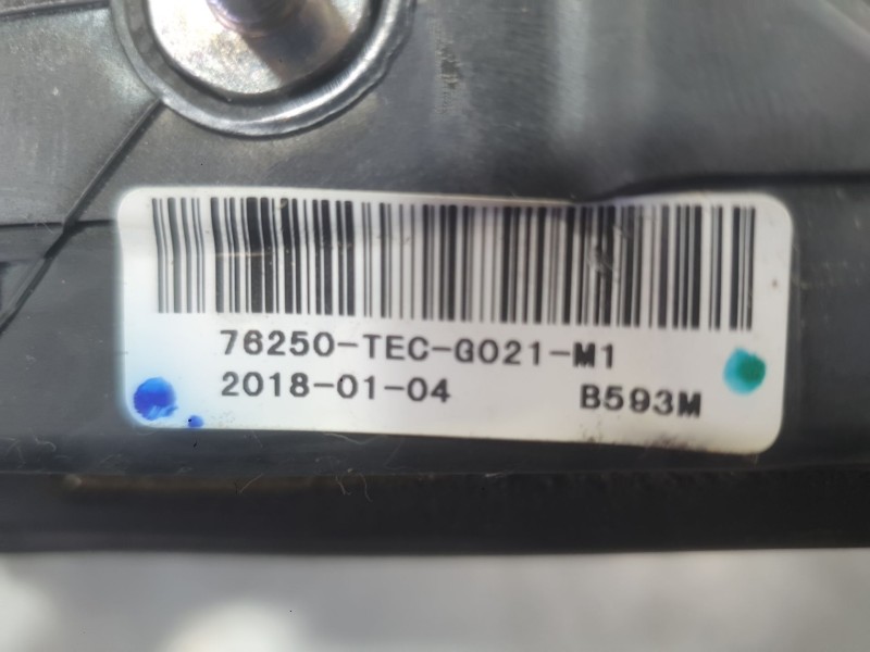 Recambio de retrovisor izquierdo para honda civic x hatchback (fc_, fk_) 1.0 vtec (fk6) referencia OEM IAM 76258TGLG22 ROZADO EL